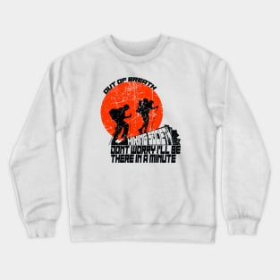 Out of breath hiking society Crewneck Sweatshirt